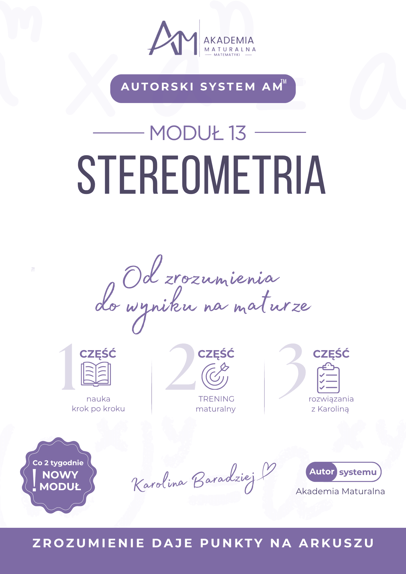 Moduł 13 – Stereometria, okładka
